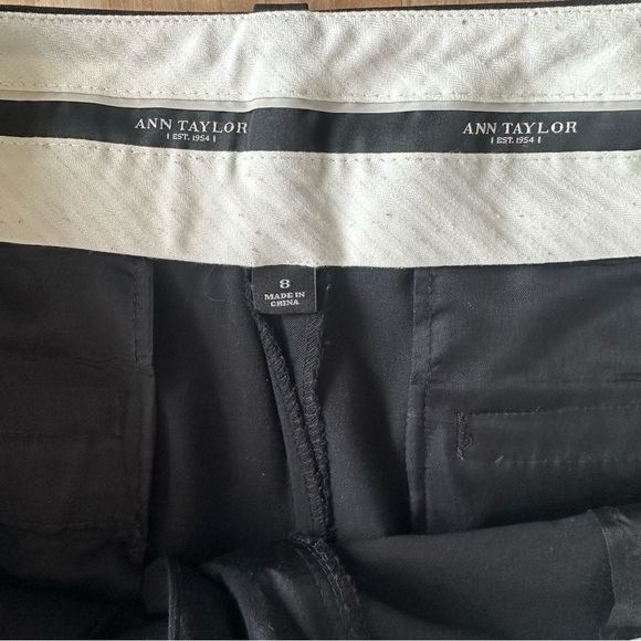 Ann Taylor Black Flare Pants - Picture 4 of 4